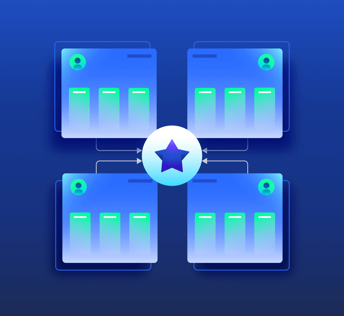 Strategic view, tactical zoom